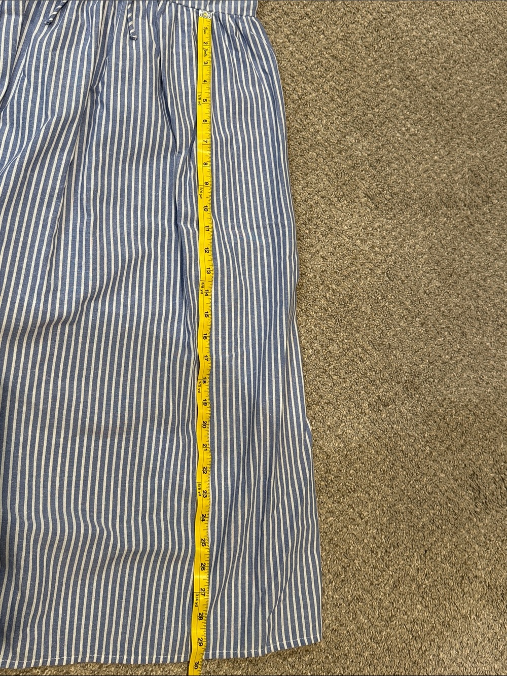 Striped Bow Front Dress - Picture 10 of 10